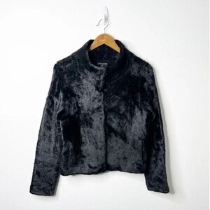 Eileen Fisher Chenille Fur Cardigan Size S